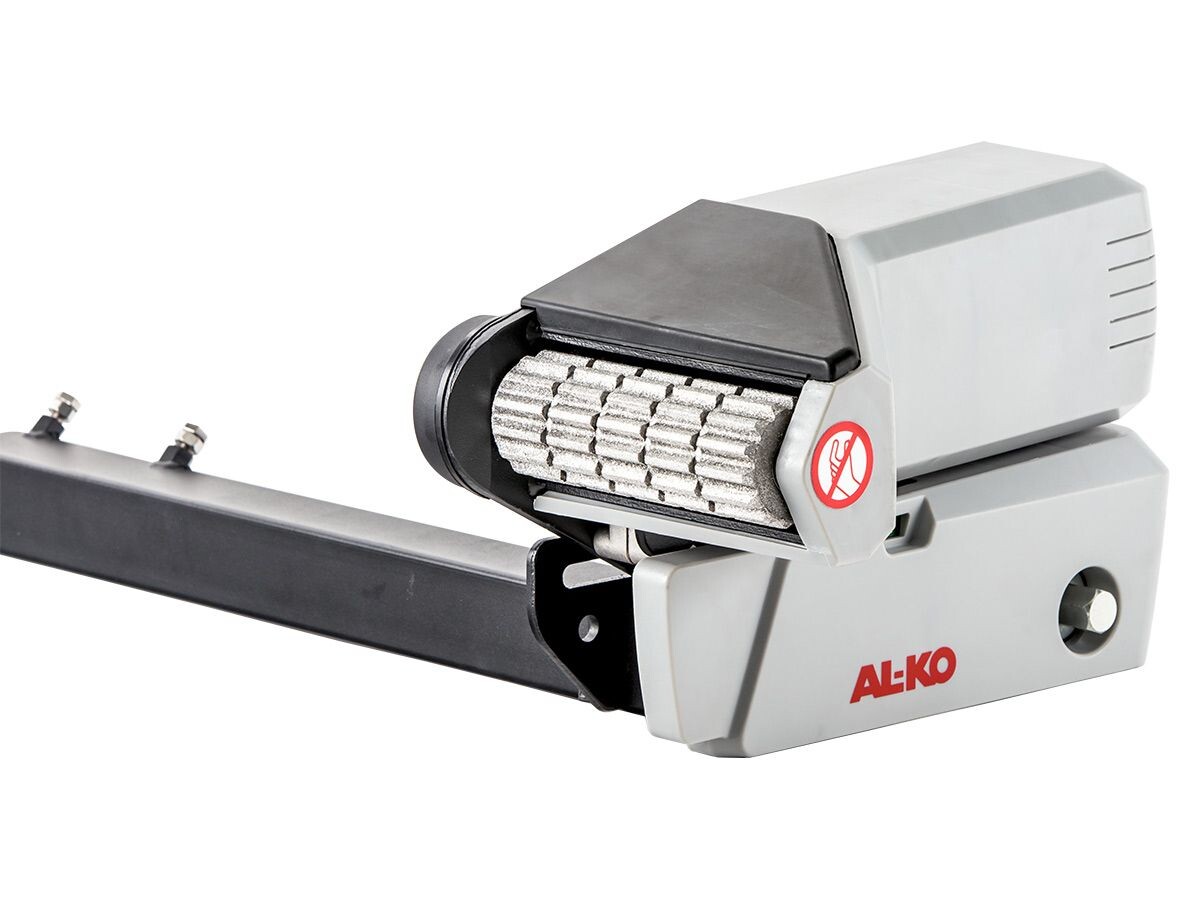 Левая часть мувера Al-Ko: мотор с ребристым подводным роликом. Источник: Яндекс.Картинки