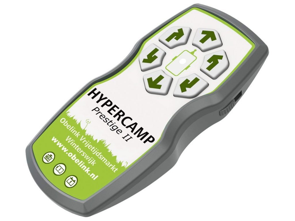 Пульт от мувера Hypecrcamp. Прицеп двигается в соответствии с направление стрелки. Источник: Яндекс.Картинки