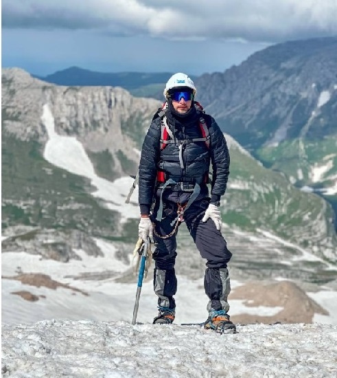 Владимир Молоканов на горе Фишт, 2024 год.