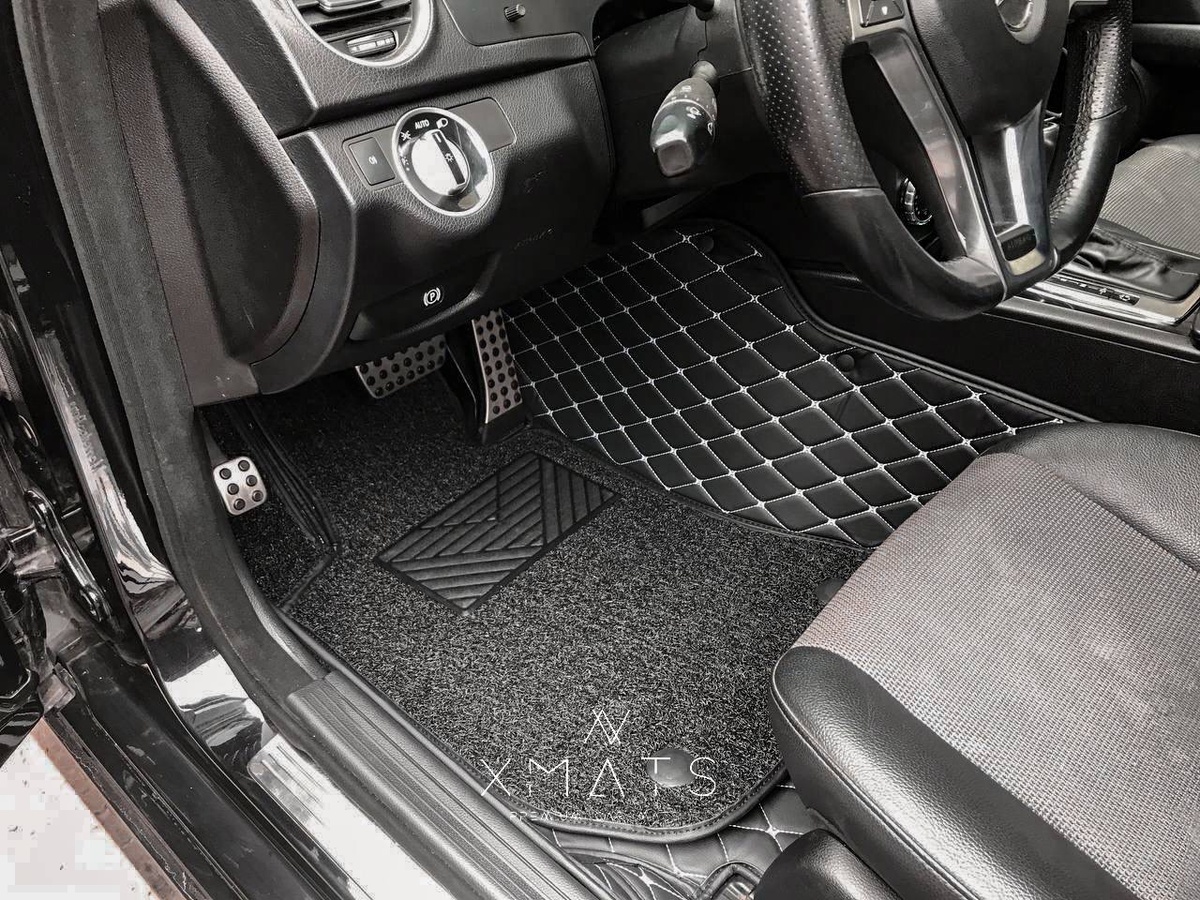 3D Коврики в салон на Mercedes-Benz C-Class W204