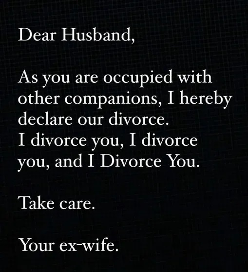    Шейха Махра необычным способом объявила о разводеСоциальные сети шейхи Махры