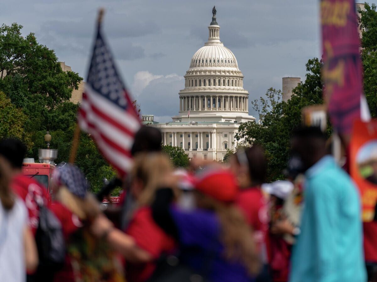    Здание Капитолия США в Вашингтоне© AP Photo / Andrew Harnik