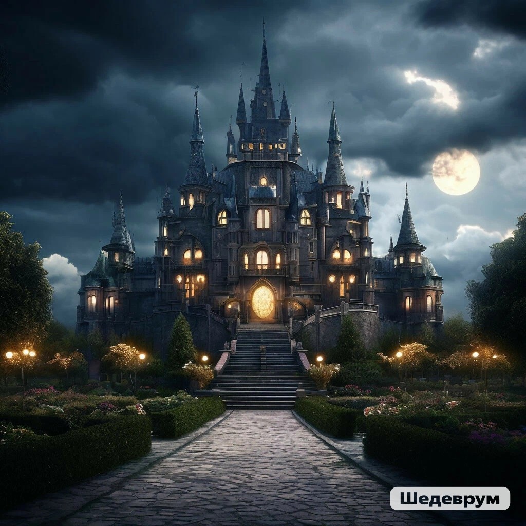 Королевский Дворец Короля Гарольда (ИИ Шедеврум) 