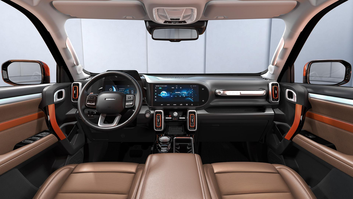 HAVAL DARGO вид из салона