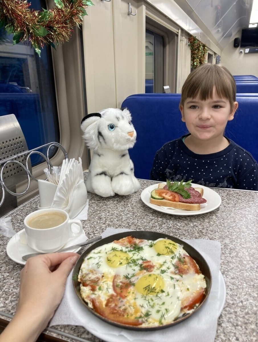 Мы не против вагона-ресторана 😏