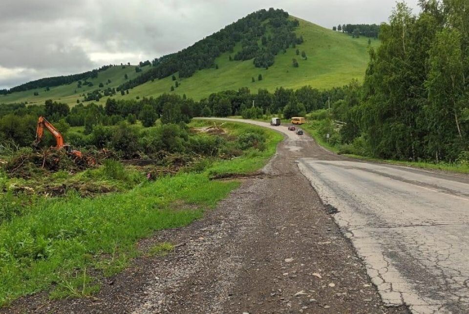    Реконструкция дороги Алтайское – Ая – Бирюзовая Катунь. Источник: минтранс Алтайского края