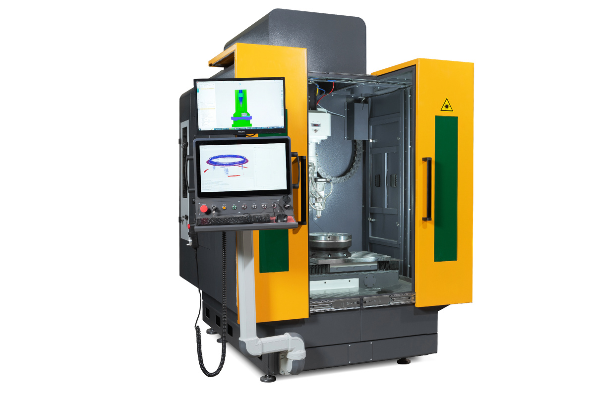 Рис. 1. Станок пятикоординатной обработки резки, 