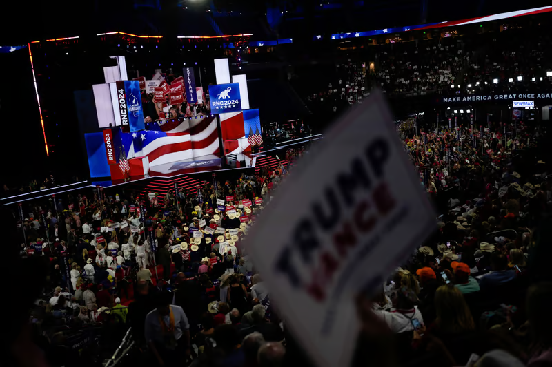 На съезде Республиканской партии также присутствует много немецких делегаций.Фото: АП 