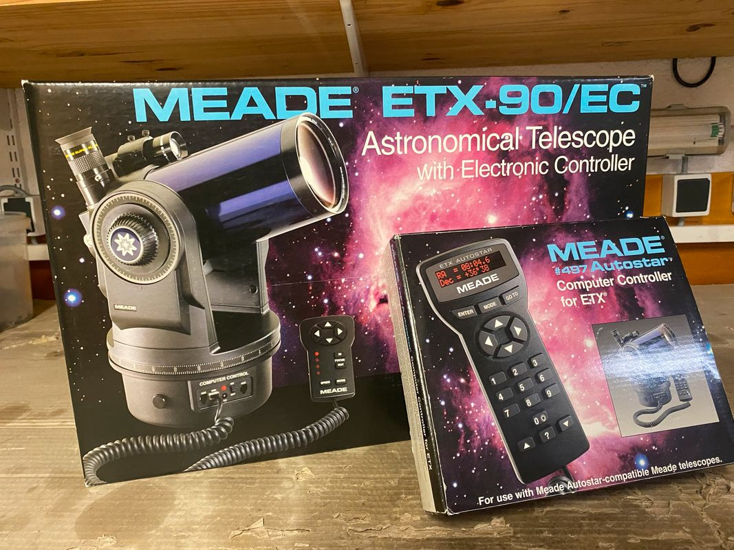 Подарочная коробка телескопа Meade ETX-90