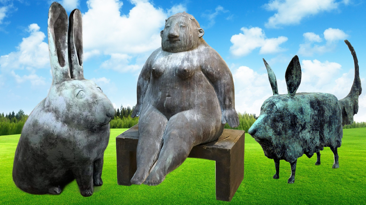 Скульптуры Ольги Муравиной