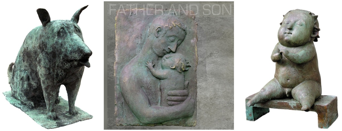 Скульптуры Ольги Муравиной 