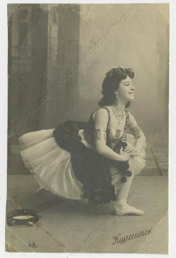 Фотооткрытка. «Матильда Феликсовна Кшесинская». 1910-1916 гг. ГМПИР, Фонд филокартии