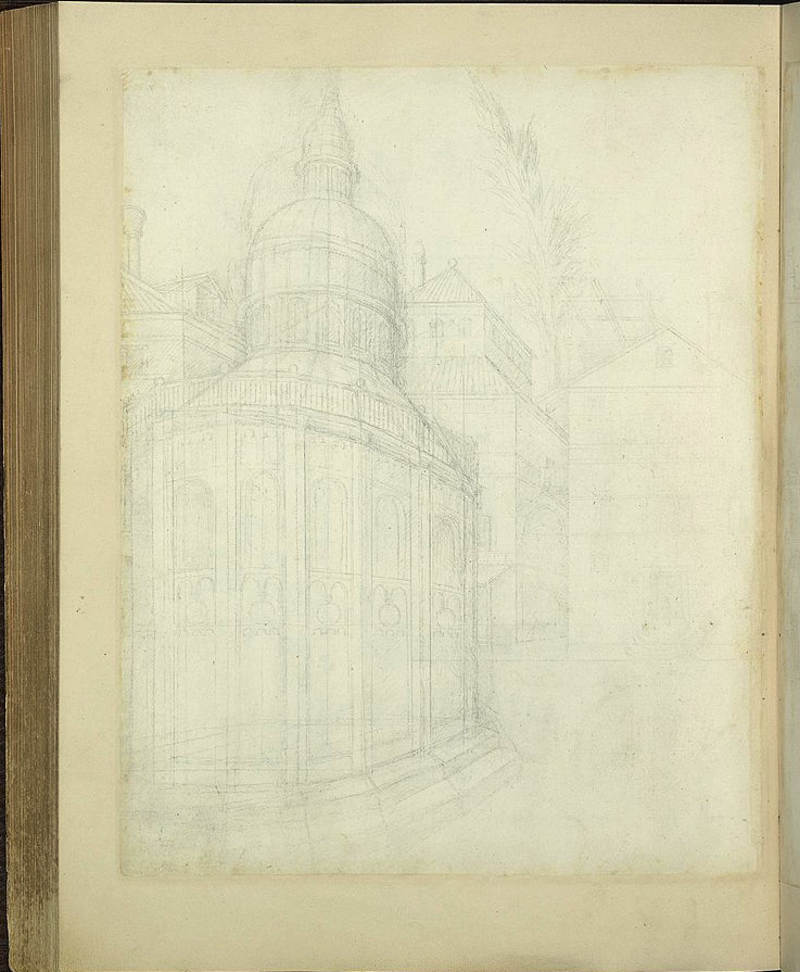 Страница из альбома в Британском музее.