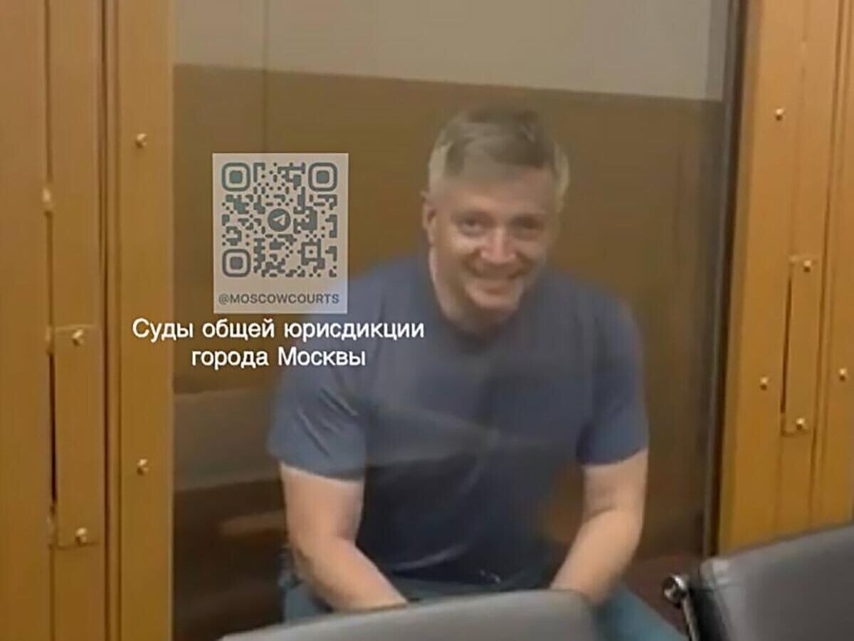    Александр Кибовский на заседании Замоскворецкого районного суда Москвы© РИА Новости / Пресс-служба Замоскворецкого суда