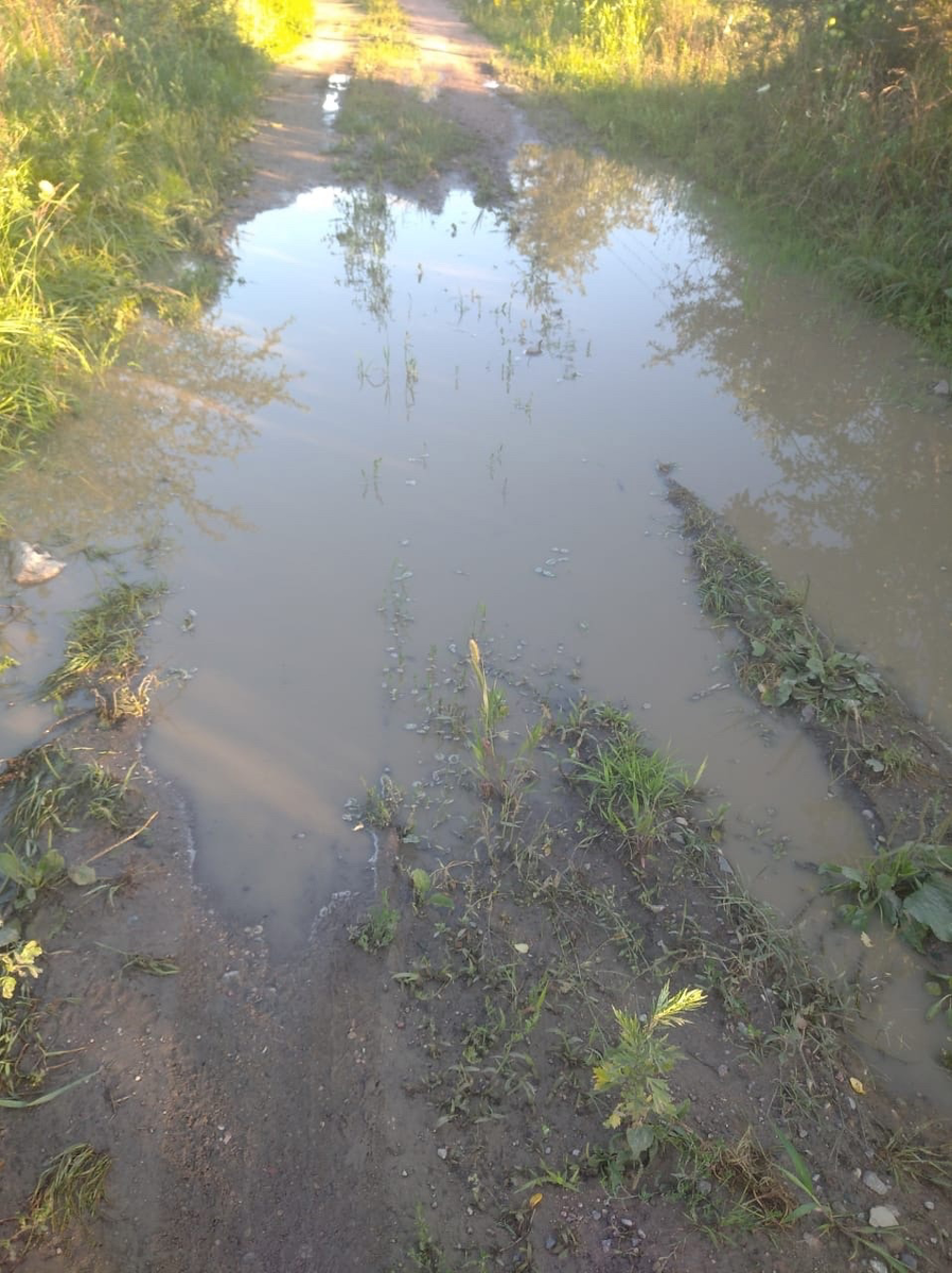 После ливней к нашим ребятам НИ ПРОЕХАТЬ, НИ ПРОЙТИ!!!