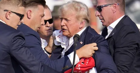 Дональд Трамп после покушения
