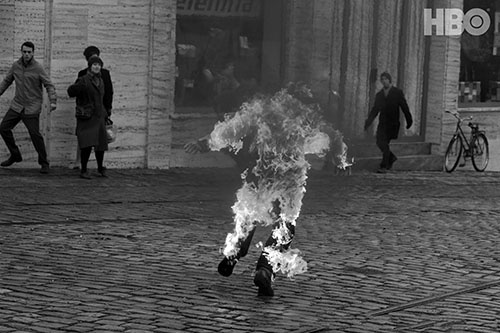 Ян Палах - горит.