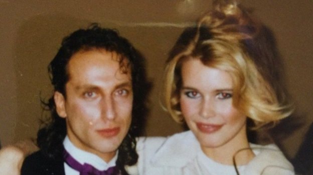    Дмитрий Нагиев в молодости и Клаудия Шиффер. Соцсети