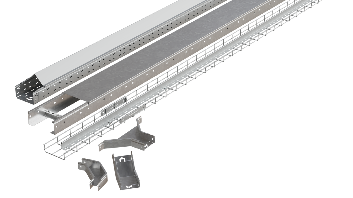 Лотки от ТМ СИСТЕМА КМ® для организации кабеленесущей системы (КНС)