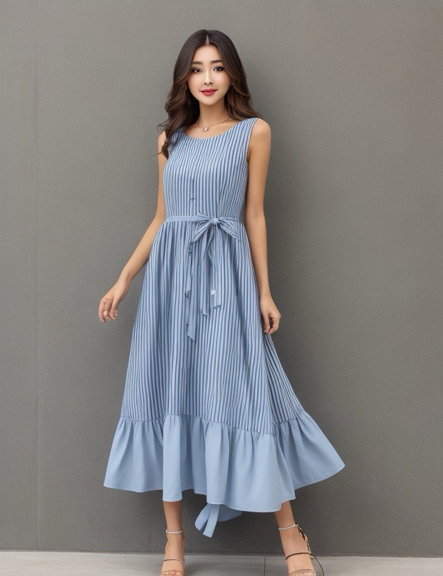 Платье А-силуэта