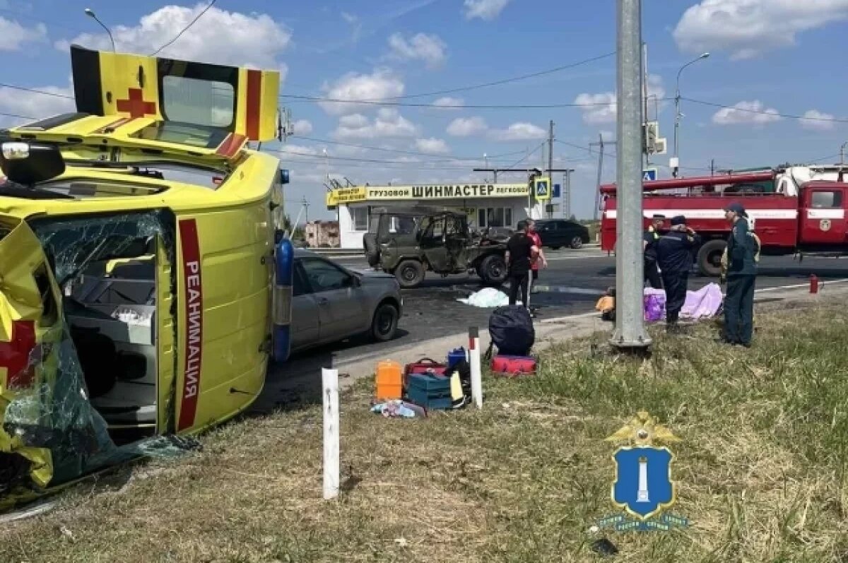    Число пострадавших в ДТП со скорой под Ульяновском выросло до трёх