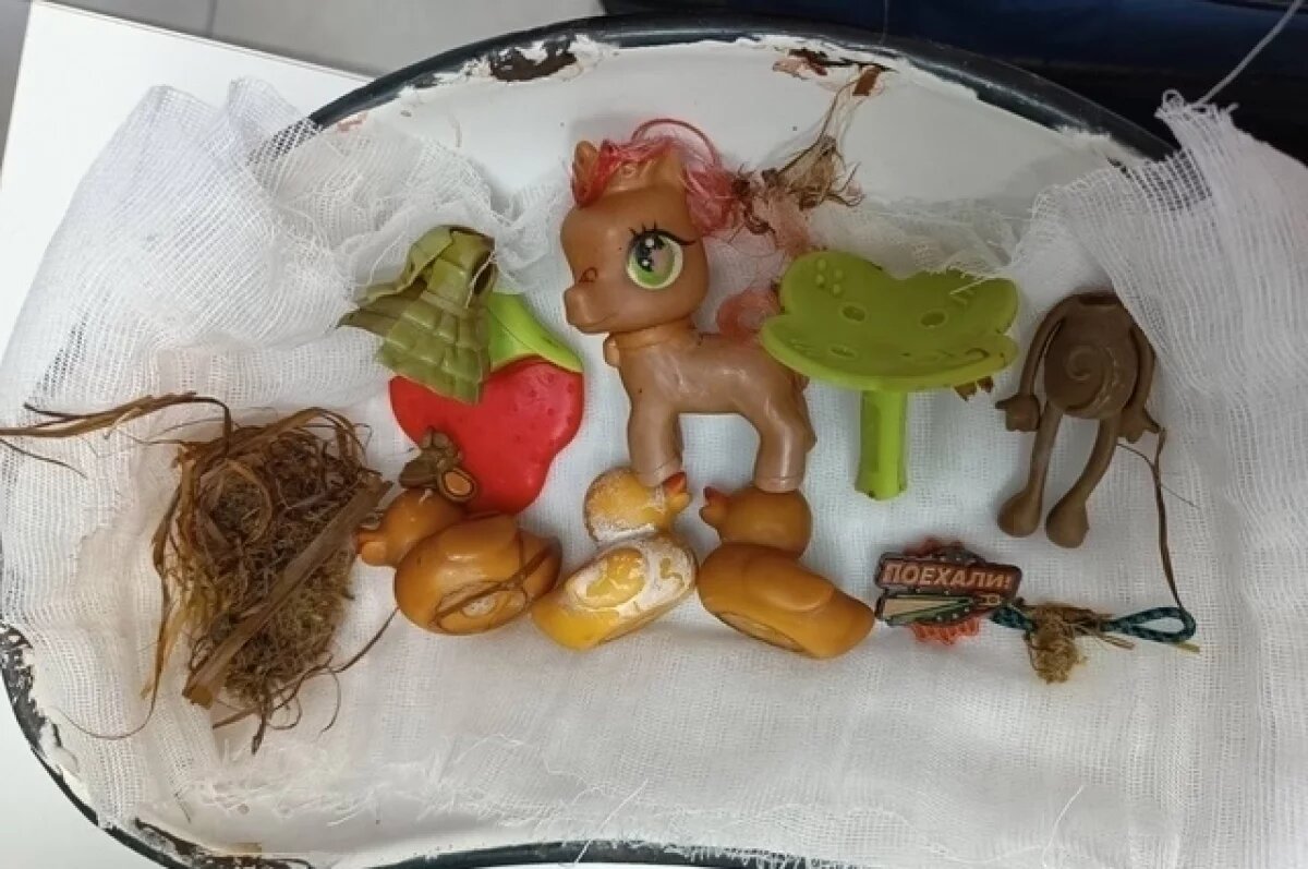    «Детский мир» в желудке.