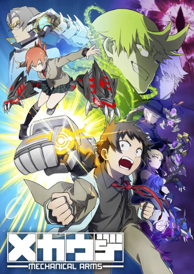 Постер аниме «Механические руки»   📷