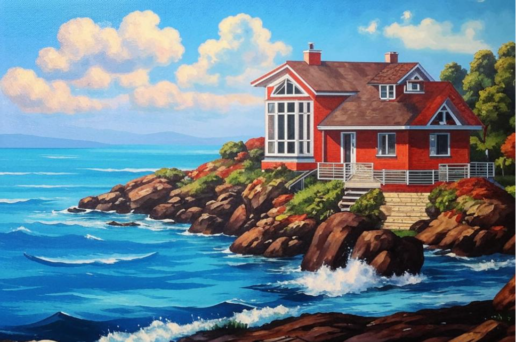 Сгенерированное изображение с помощью kandinsky