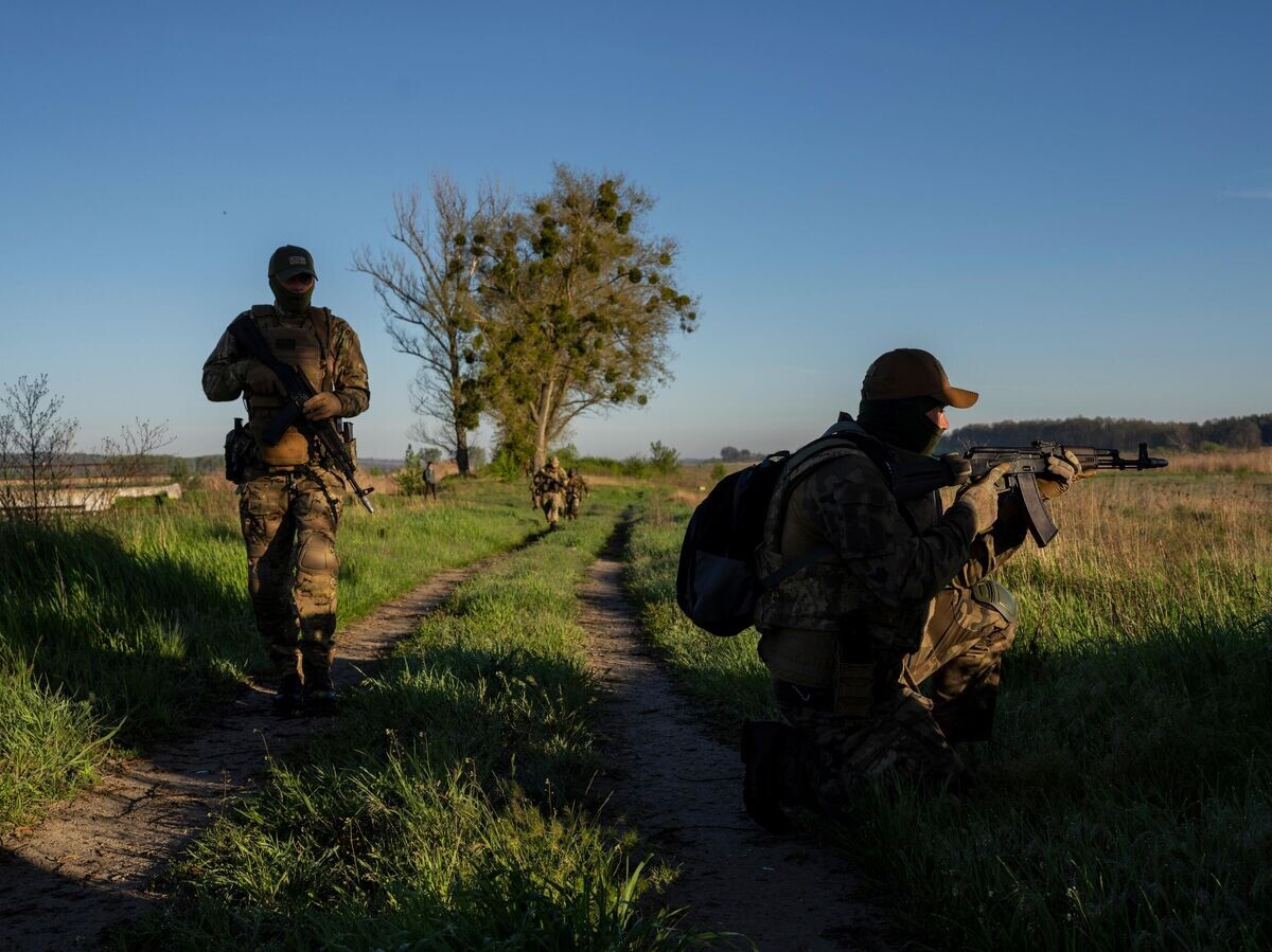    Украинские пограничники© AP Photo / Bernat Armangue