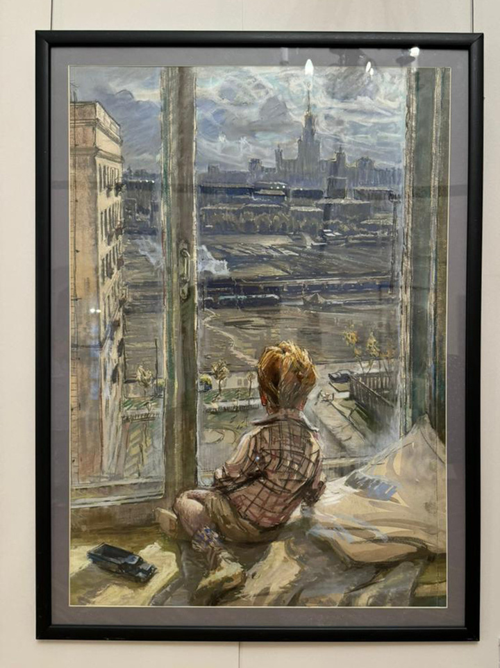     «Антоша болен». 1962. Фото: Предоставлено пресс-службой Гос музея А.С. Пушкина