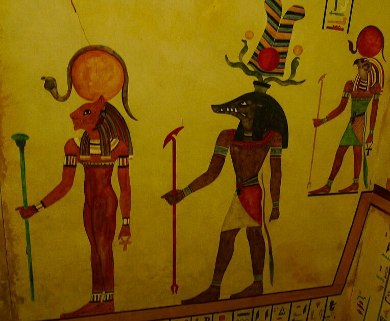 изображение Древних богов Египта.