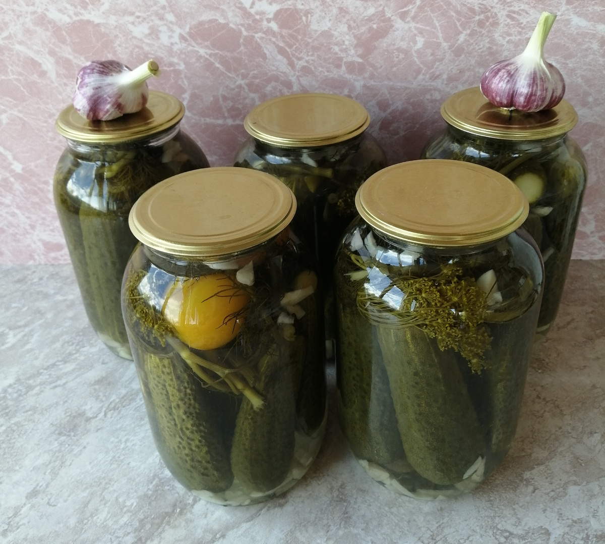 Маринованные огурцы 