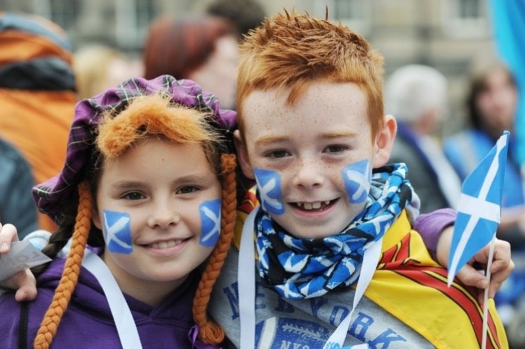 Вот такие рыжие шотландские красавчики!