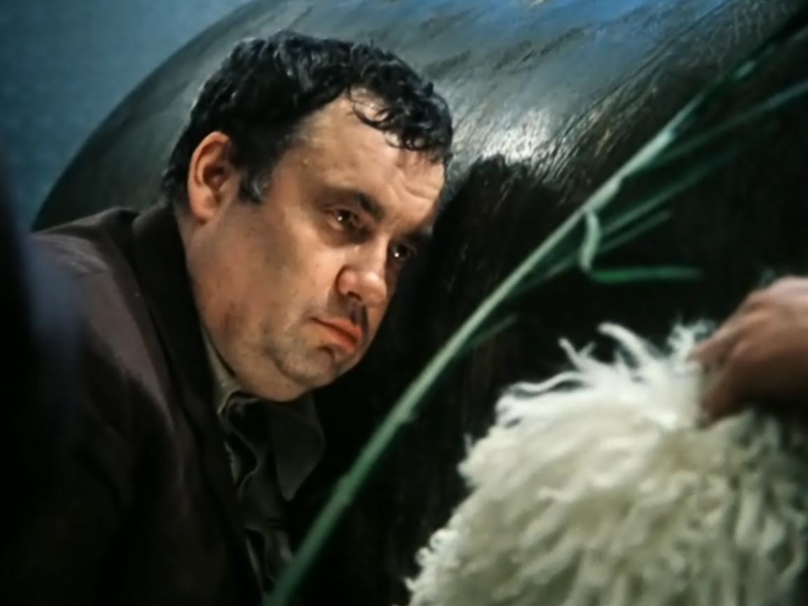 Эльдар Рязанов в фильме "Гараж", 1979