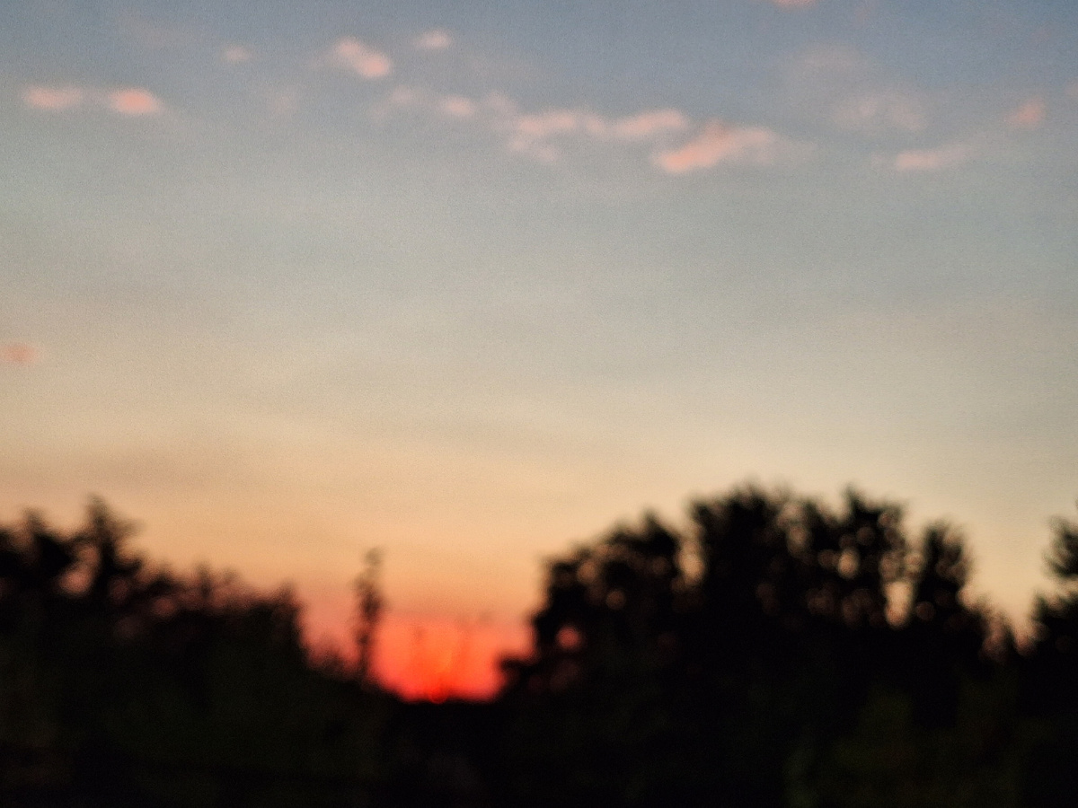 Закат в июле