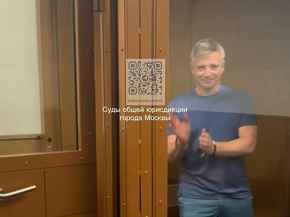    Избрание меры пресечения экс-главе департамента культуры А. Кибовскому© Фото : Пресс-служба Замоскворецкого суда