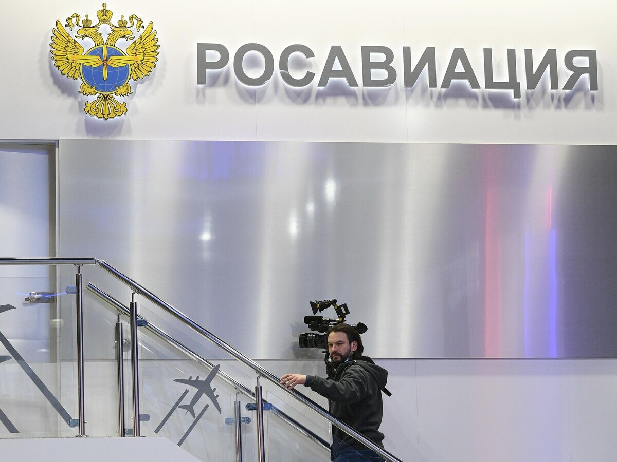   Логотип Росавиации© РИА Новости / Максим Блинов