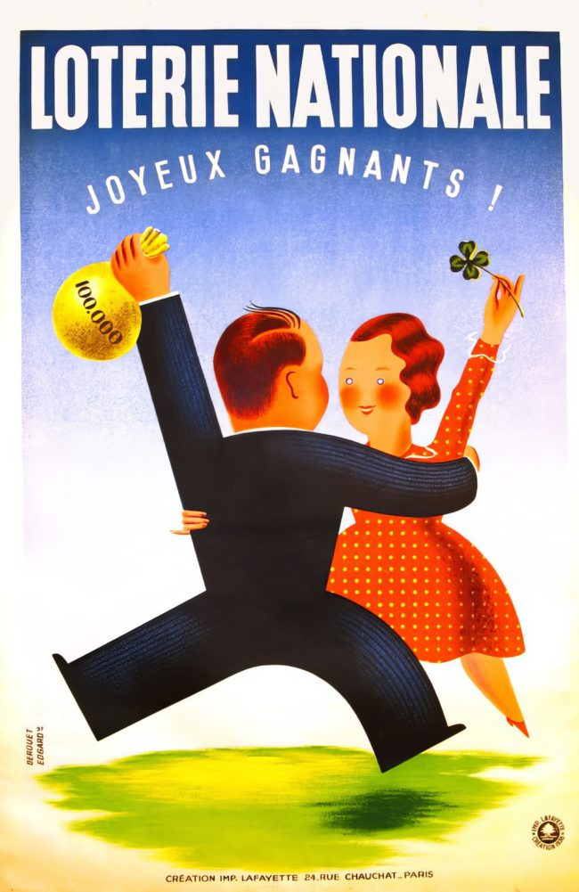 Национальная лотерея, Joyeux Gagnants!, 1937 год.