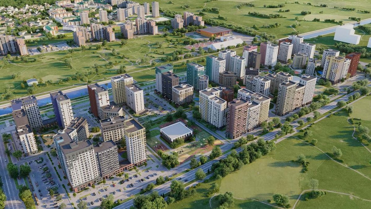 Проект и план застройки ЖК Новая Олимпика в Екатеринбурге