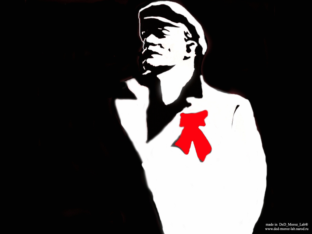 Ленин-Вождь.  Картинка из Интернета.