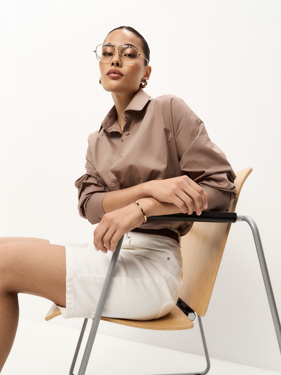 Артикул шоколадной рубашки на WB 244978645