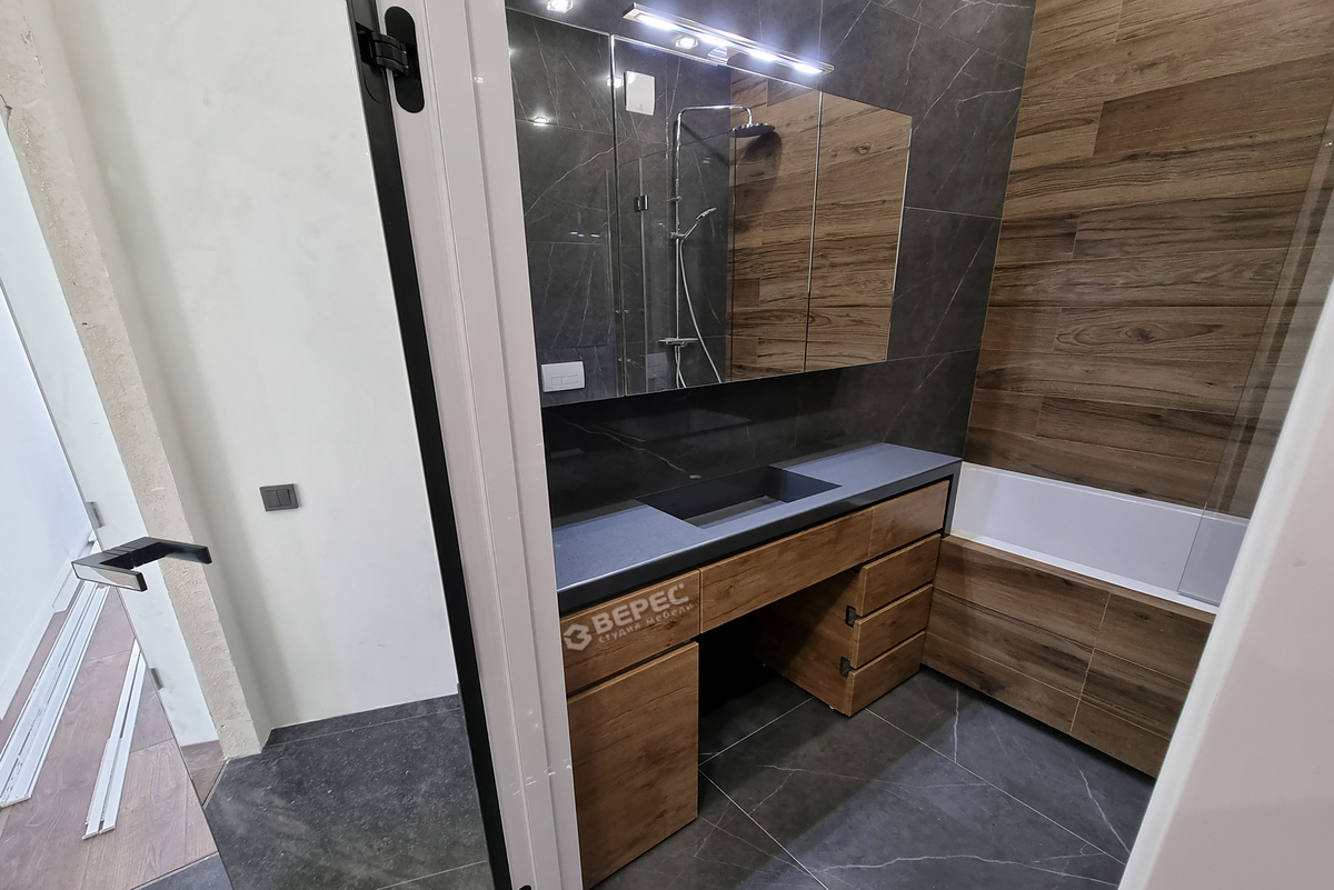 современная мебель для ванной