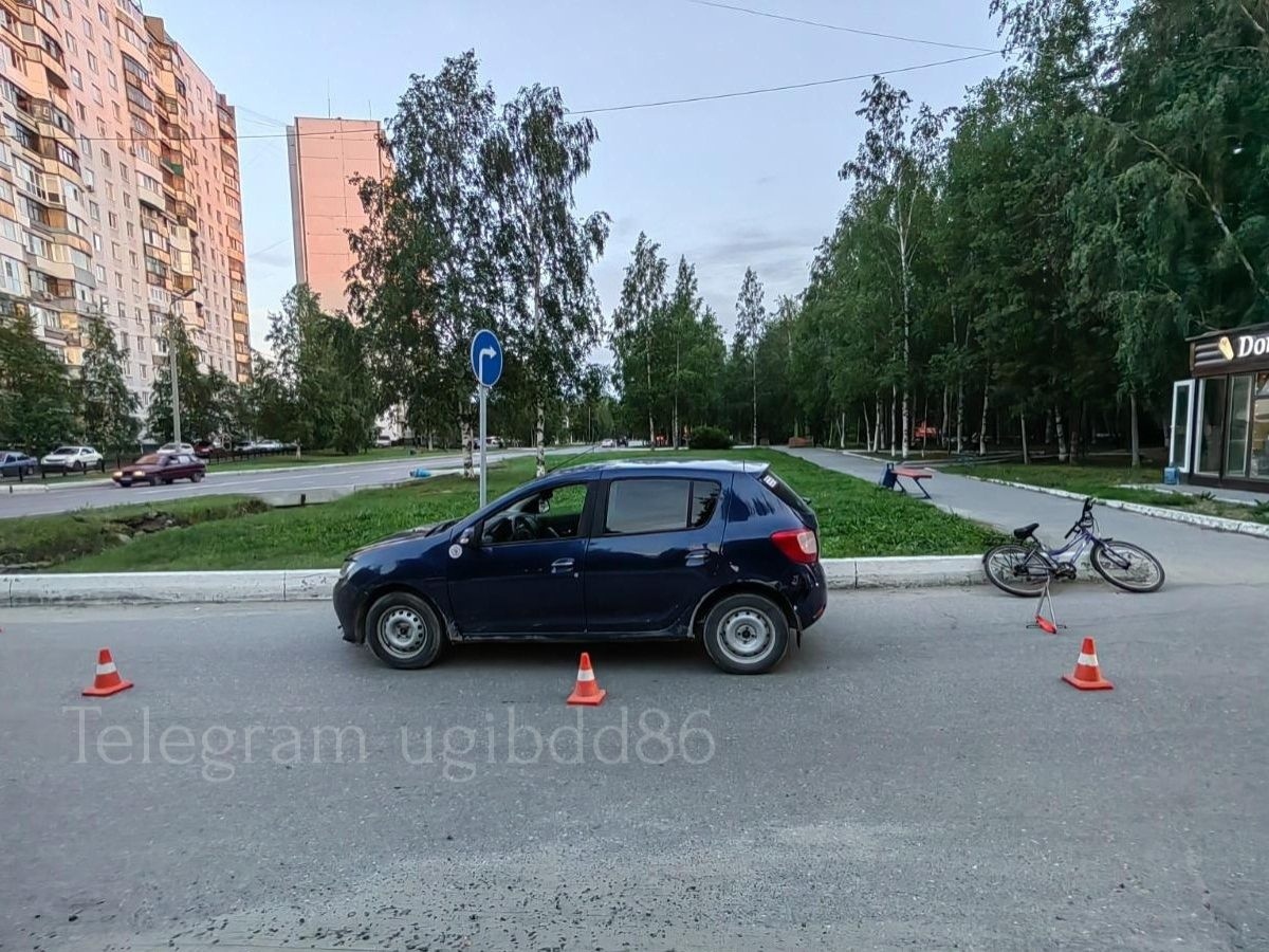    В Югре двое детей нарушили правила дорожного движения и получили травмы