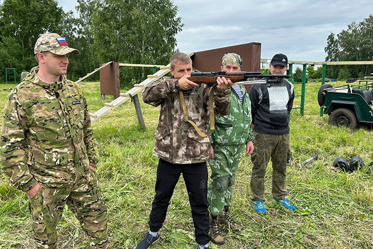   Фото Центра патриотического воспитания НСО