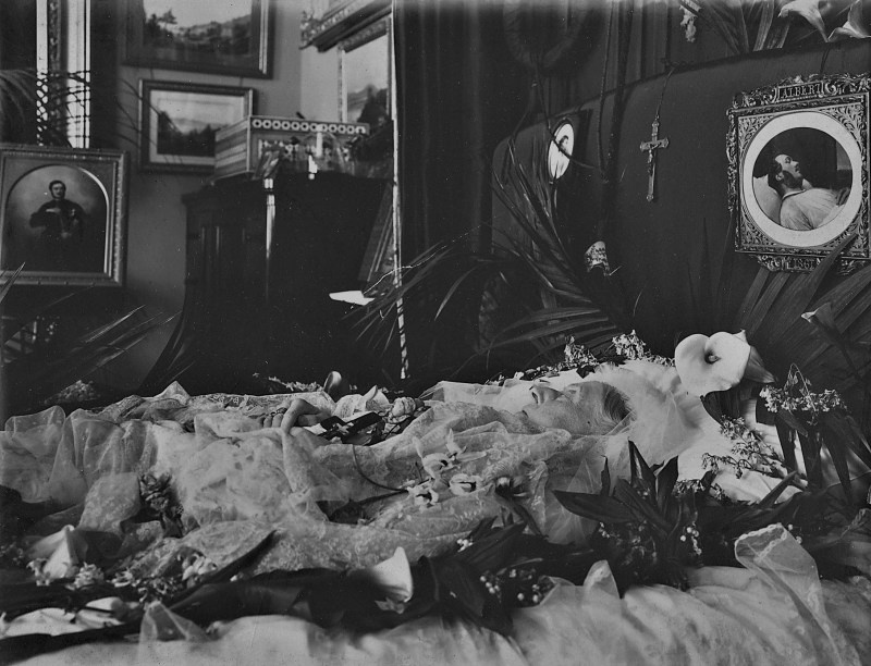 Королева Виктория на смертном одре, 1901. Источник: Викисклад // Общественное достояние