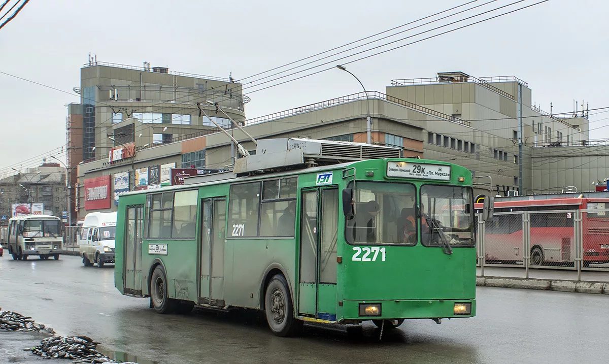 Старый   Новосибирский  троллейбус