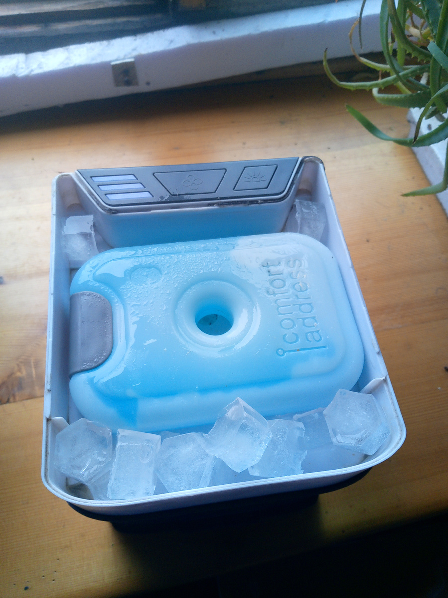 Мини кондиционер закладка льда-Рисунок №2.