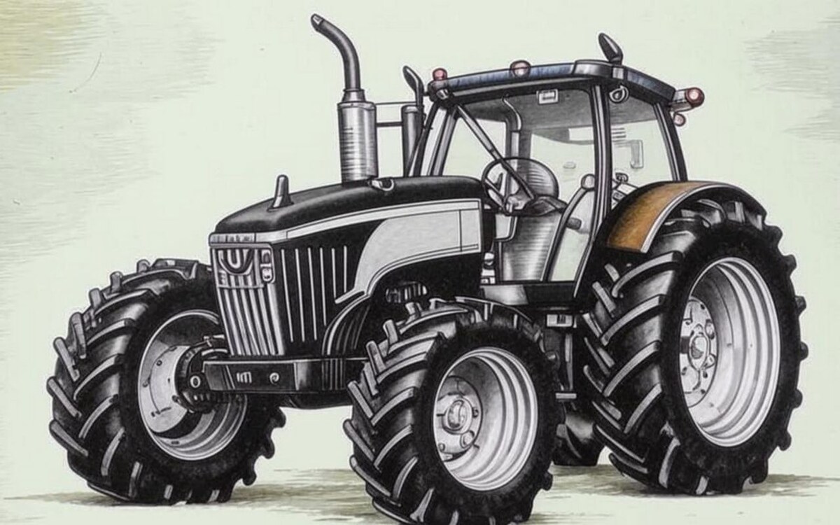    Иностранные экскаваторы-погрузчики могут начать выпускать на базе Липецкого тракторного завода Иллюстрация: нейросеть Kandinsky