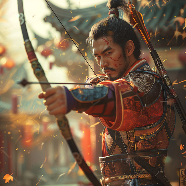 Великий герой китайских мифов - лучник Хоу И.