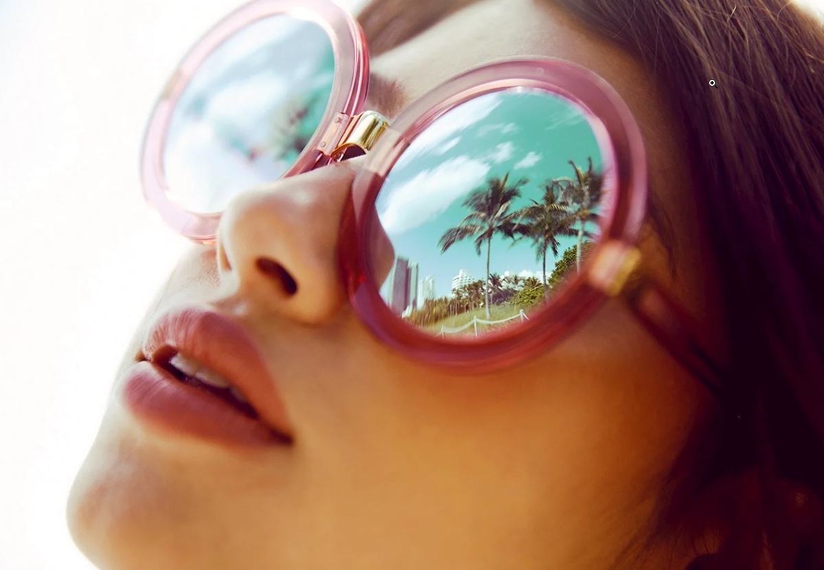 Как красиво, не хочу снимать очки